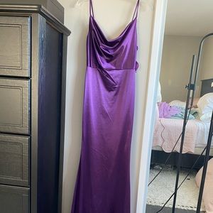 Satin Bridesmaids Dress